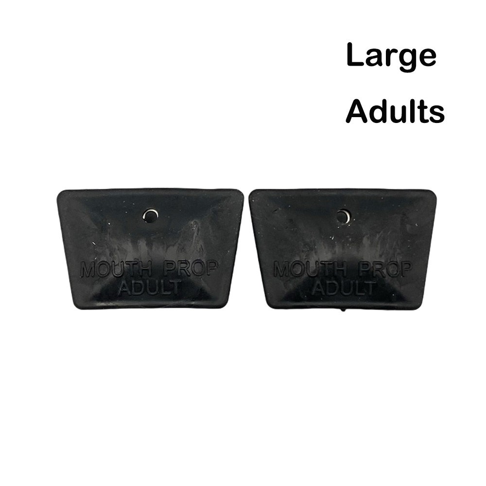 2pcs Dental Silicone Mouth Prop Bite Blocks Tongue Piercing L/M/S Adult Kids