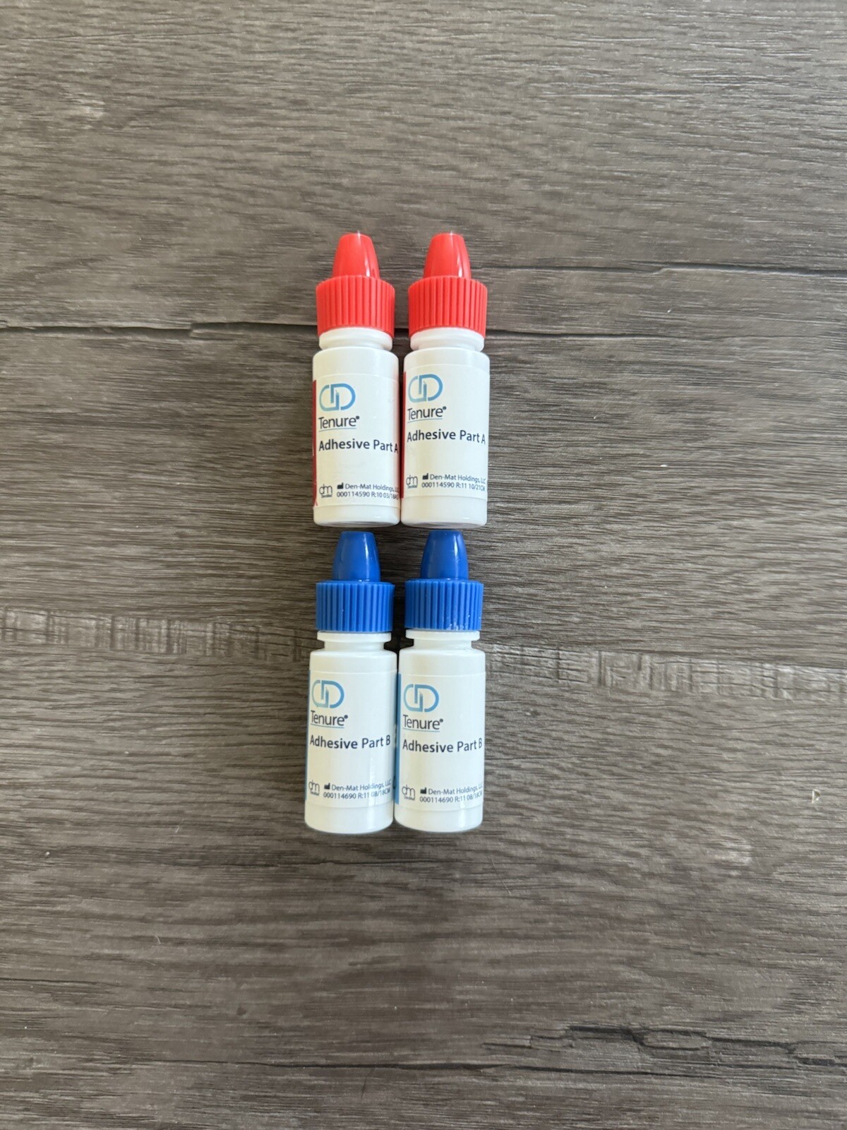 Denmat Tenure Adhesive Part A & B – Opened – 2 Sets