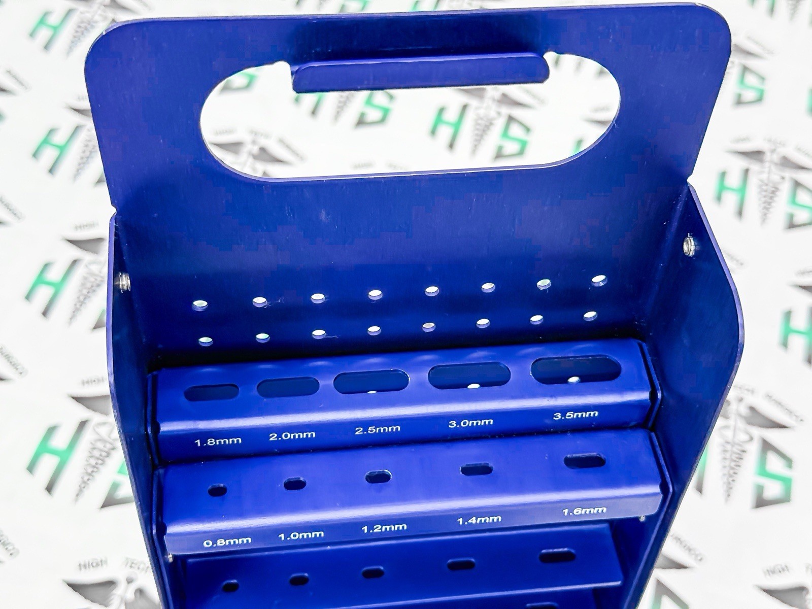 Empty Kirschner K-Wires Sterilization Box For 0.8mm To 4.0mm Wires High Quality