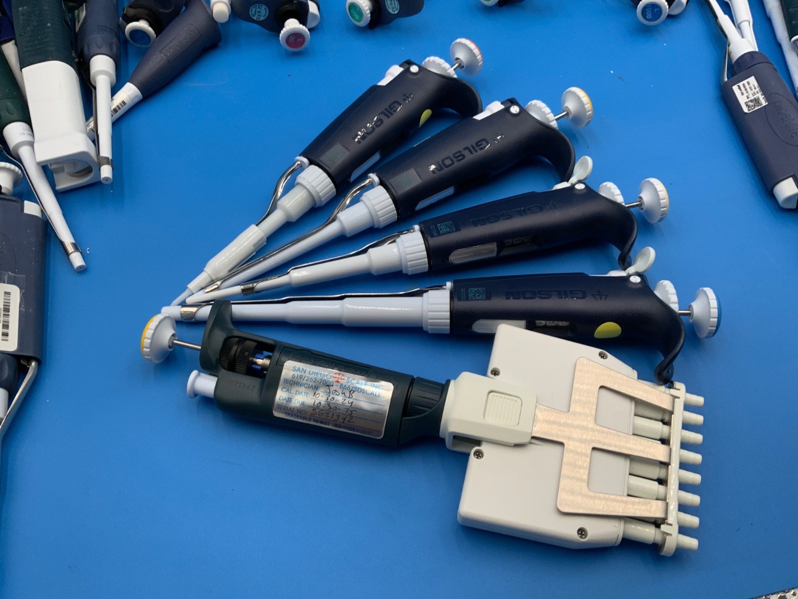 Gilson Adjustable Single Channel Manual Pipette