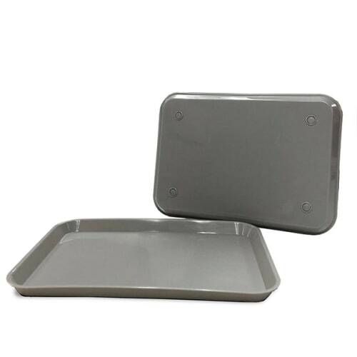plastcareusa Set-Up Trays, Flat Size B (Ritter) GRAY – Single Tray