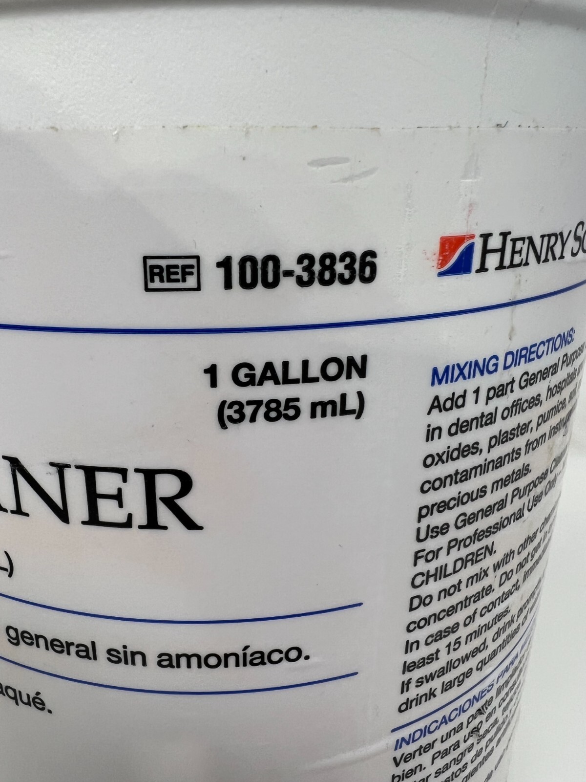 General Purpose Cleaner Henry Schein 100-3836