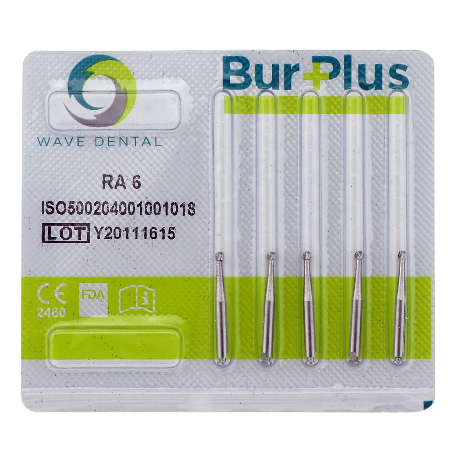 Wave Dental Operative Carbide Bur Latch Surgical Burs RA Round Taper LAOS 26mm