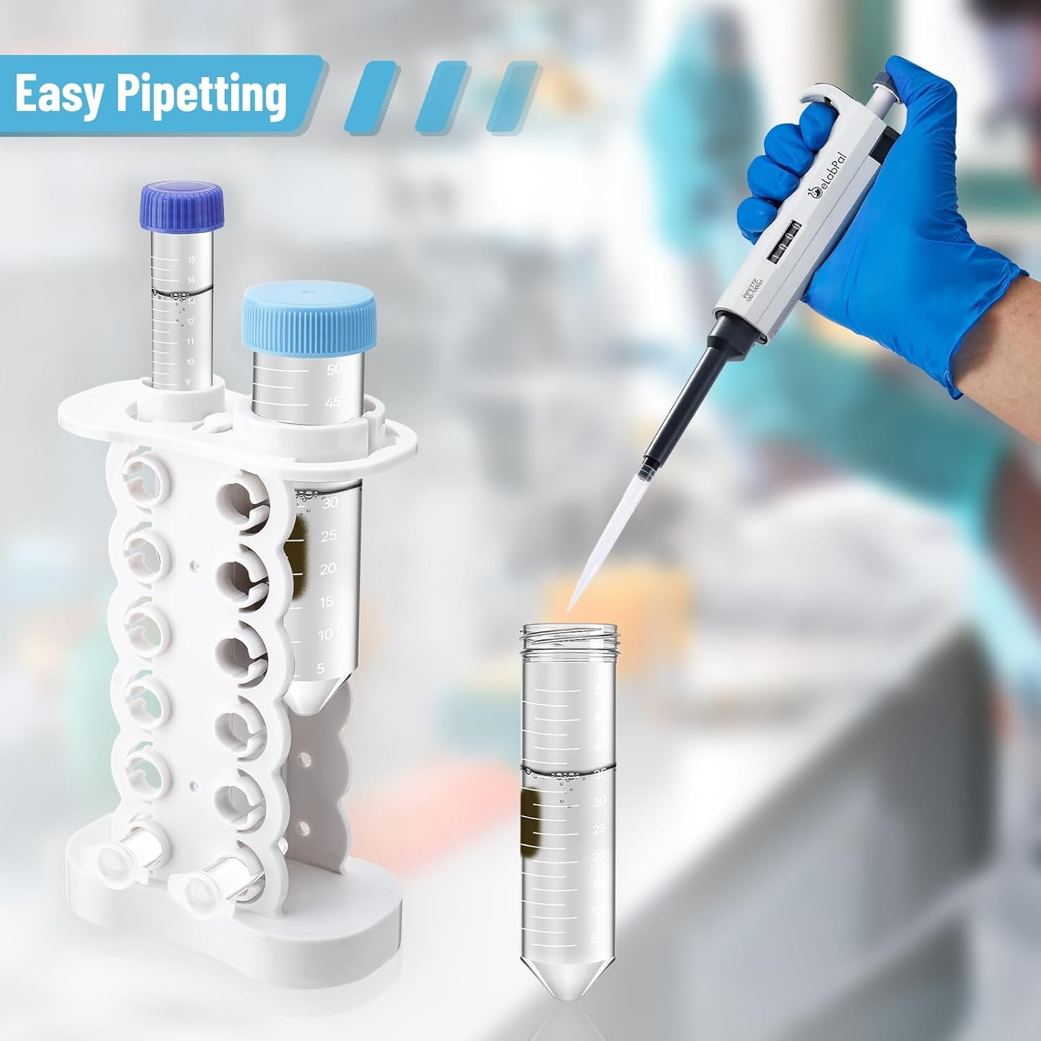 Magnetic rack separator 1.5mL Eppendorf tubes for DNA, RNA, purification