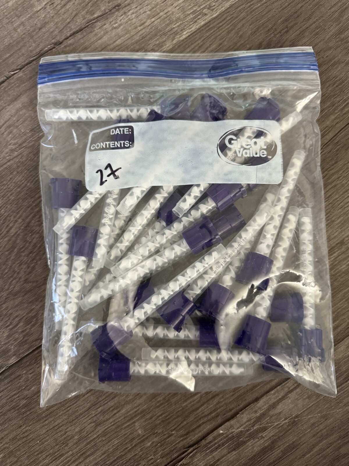 Medium Body Mixing Tips – Purple – 27 Count