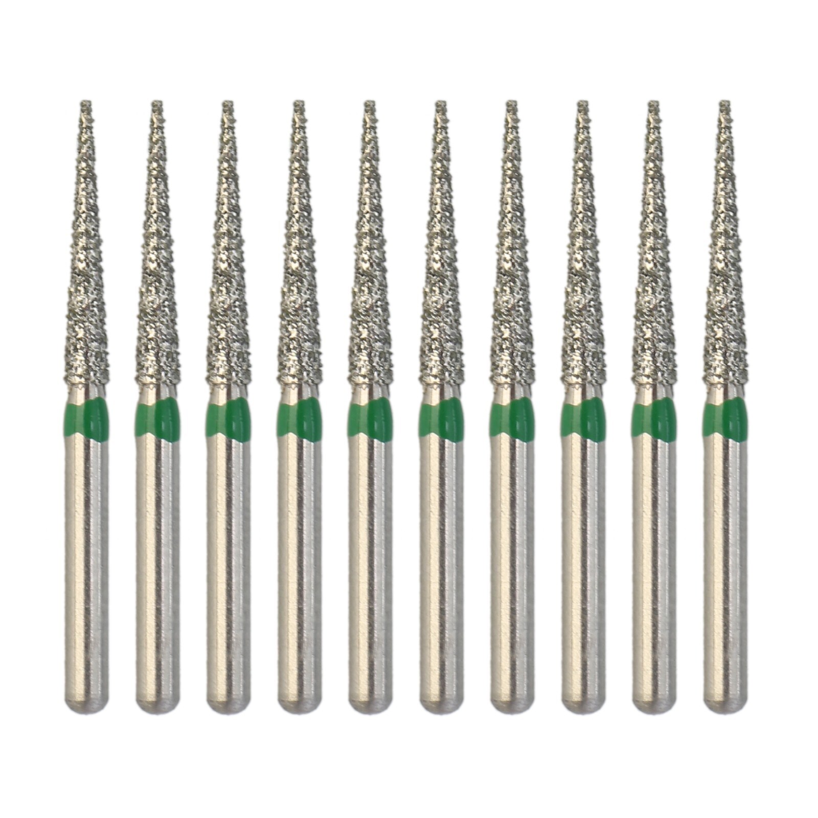 Dental Burs Diamond Needle Taper Coarse Grit TC-11C FG For High Speed Handpiece