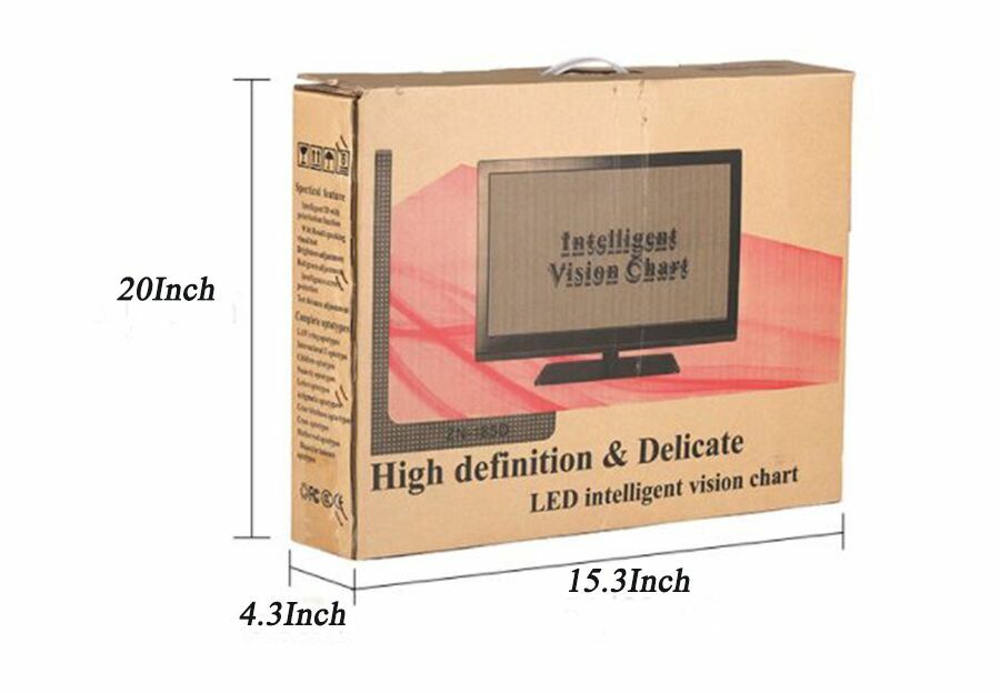 Multi-function 18.5″ LED Display MICRO Chart Projector Eye chart 1m-6m Optometry