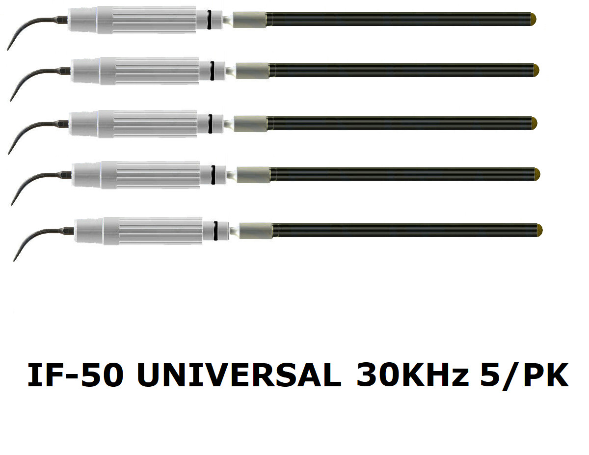 DENTAL VET CAVITRON ULTRASONIC INSERT 30 KHz IF-50 UNIVERSAL TIP BONART 5/PK
