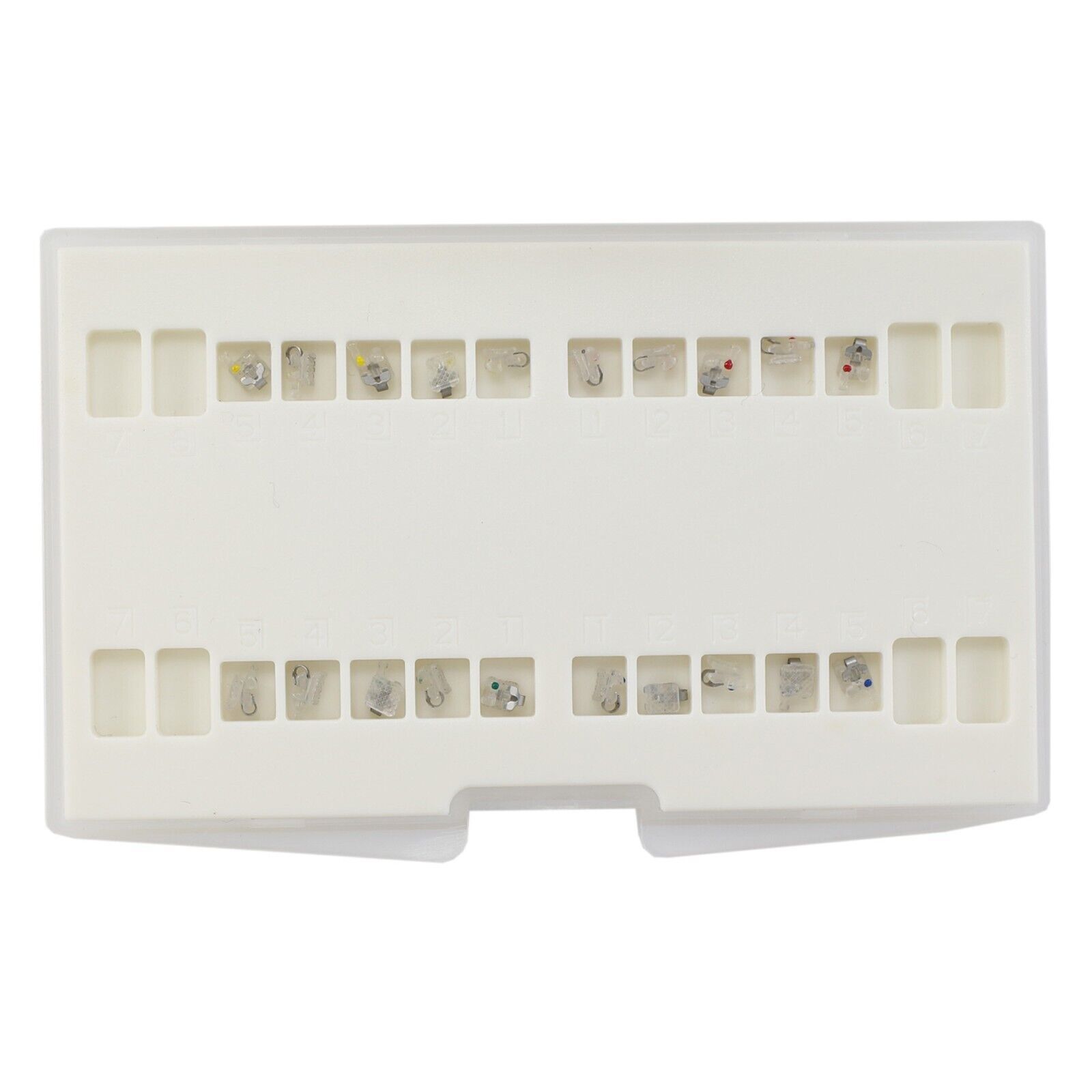 US Orthodontic Self Ligating Ceramic Bracket Aesthetic AO Empower Clear Roth 022