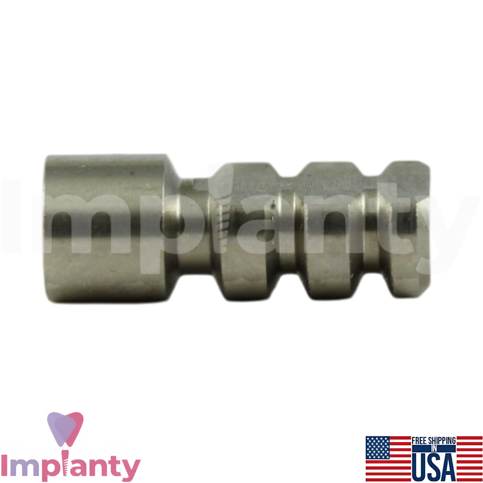 5x MIS® Seven Compatible Dental Fixture Analog Ø4.6mm Int Hex 2.45mm System