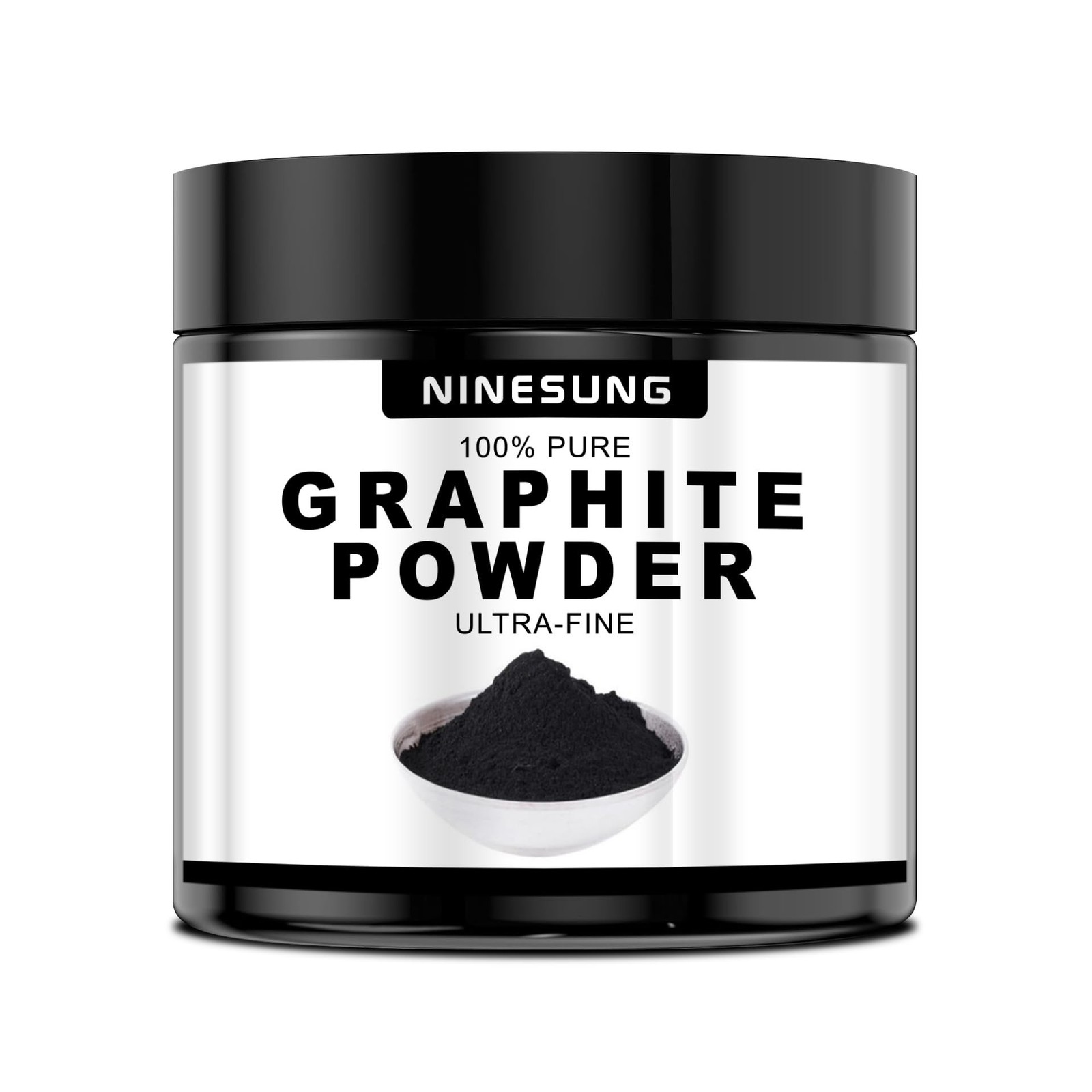 Pure Graphite Powder, 10 LB Graphite Lubricant- 44-Micron Ultra-Fine Pure Gra…