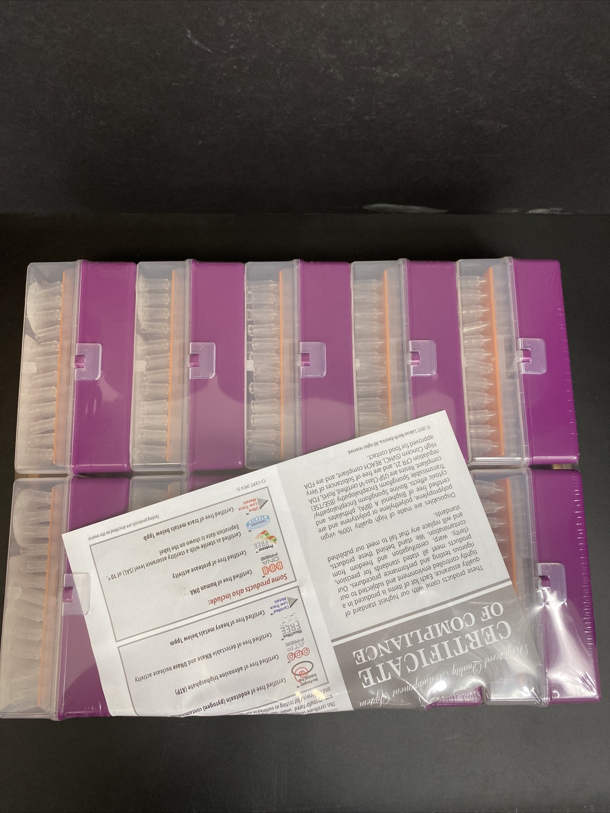 VWR Pipette Tips 20 ul for Rainin LTS 20 Racks with 96 Tips Each