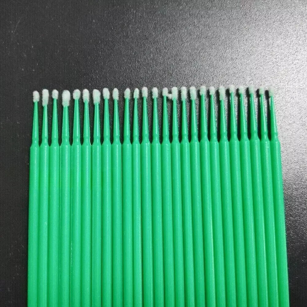 5 Sizes Dental Microbrush Disposable Applicators Tips Micro Brush Cleaning