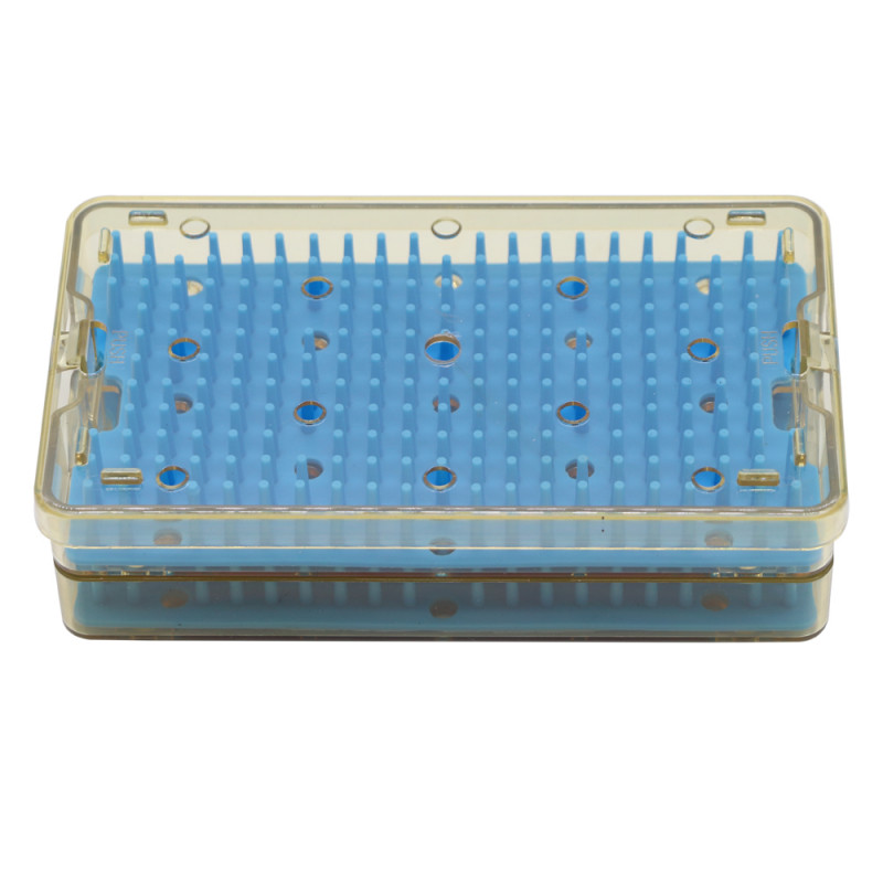 PPSU sterilization tray case sterilising w/ silicone mat surgical instrument