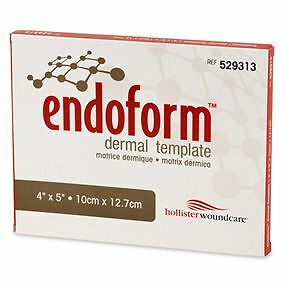 Endoform Dermal Template 2» x 2» Fenestrated Box of 10 #529312