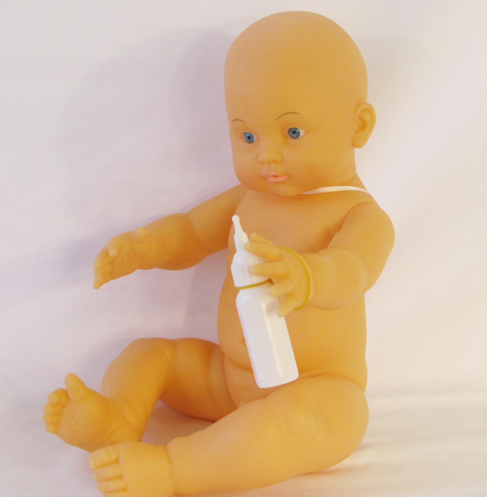 Fetal baby infant model doll medical nursing feeding care training male 17″ New