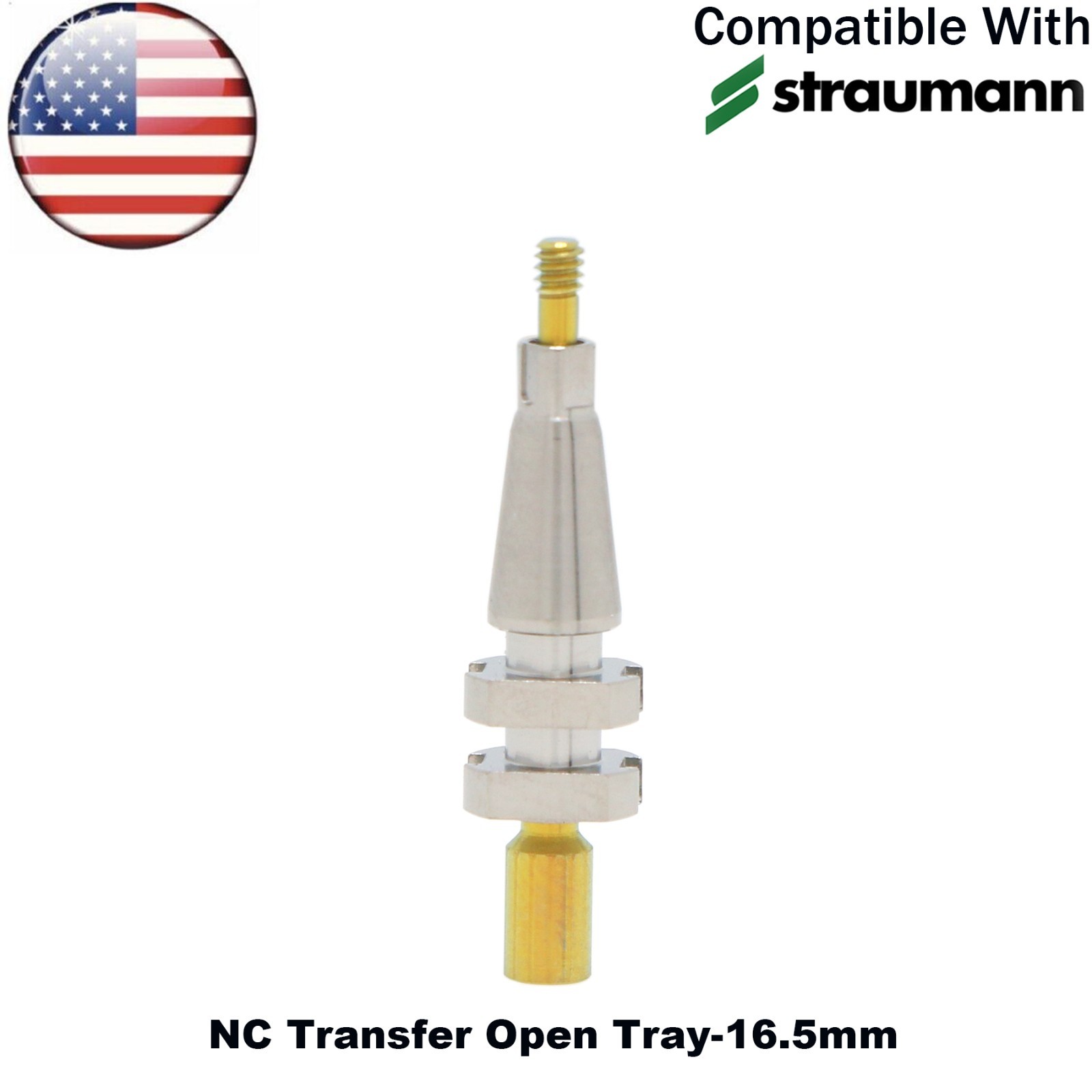 US Dental Transfer Impression Coping Open/Closed Tray NC RC Fits Straumann ITI