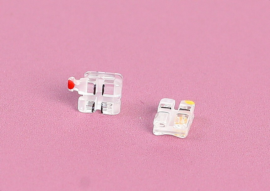 Garnet ABSOLUTE Dental Orthodontic Sapphire Brackets Braces-ROTH/MBT-$49.99/set