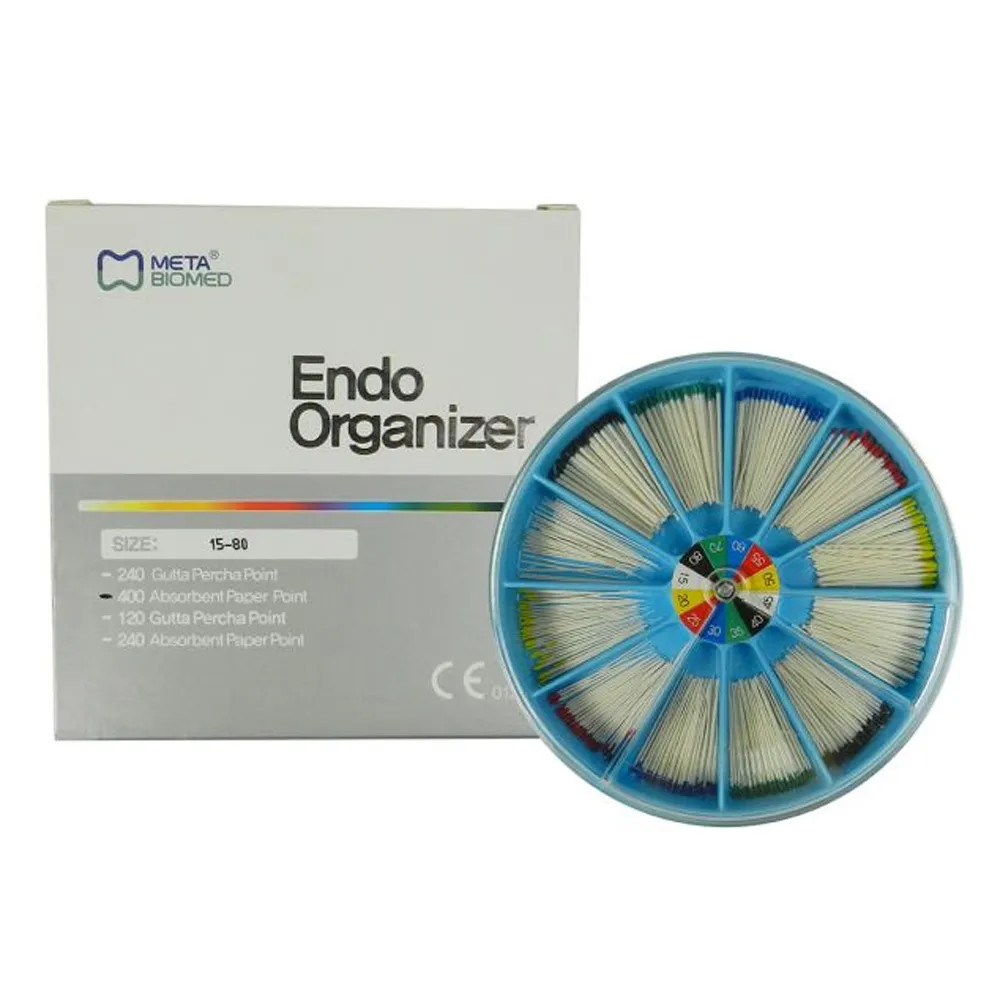 Meta Endo Organizer With 400 Paper Points (PACK OF 1)Compact efficient FREE SHIP