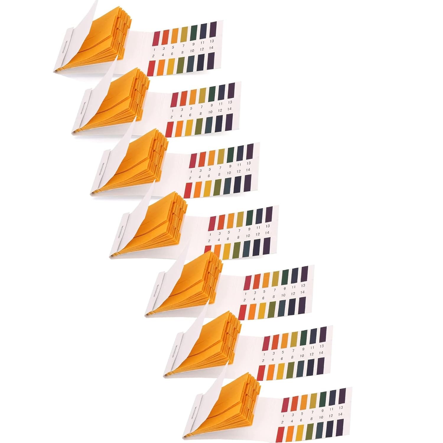 2 Pack pH Test Strips 160 Ct Universal Litmus Paper 1-14 Water Soil Soap Testing