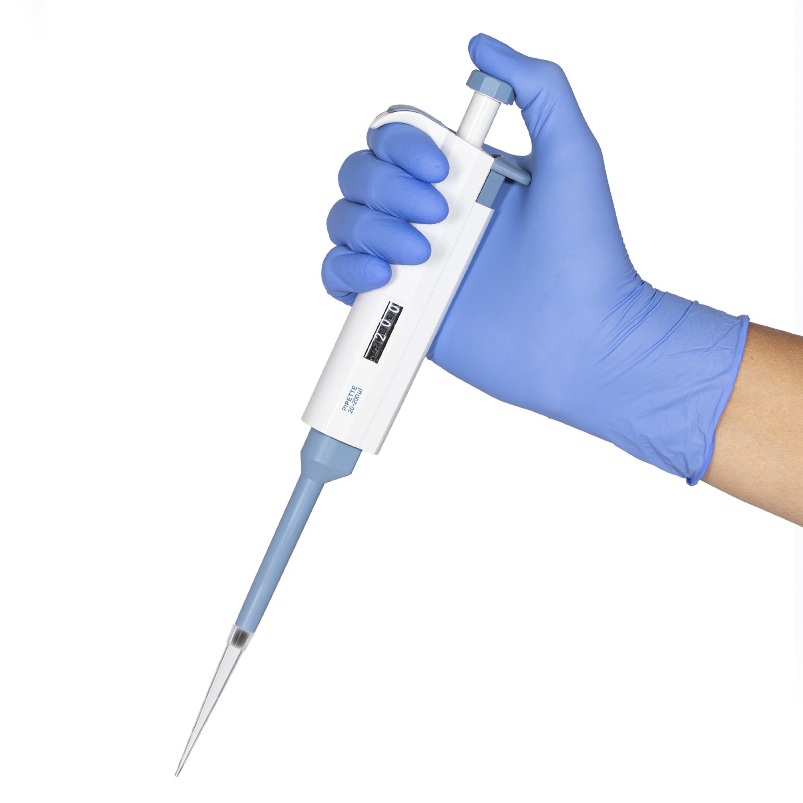 Pipette WitAdjustable Volume Single Channel Micropipette High Precision Pipettor