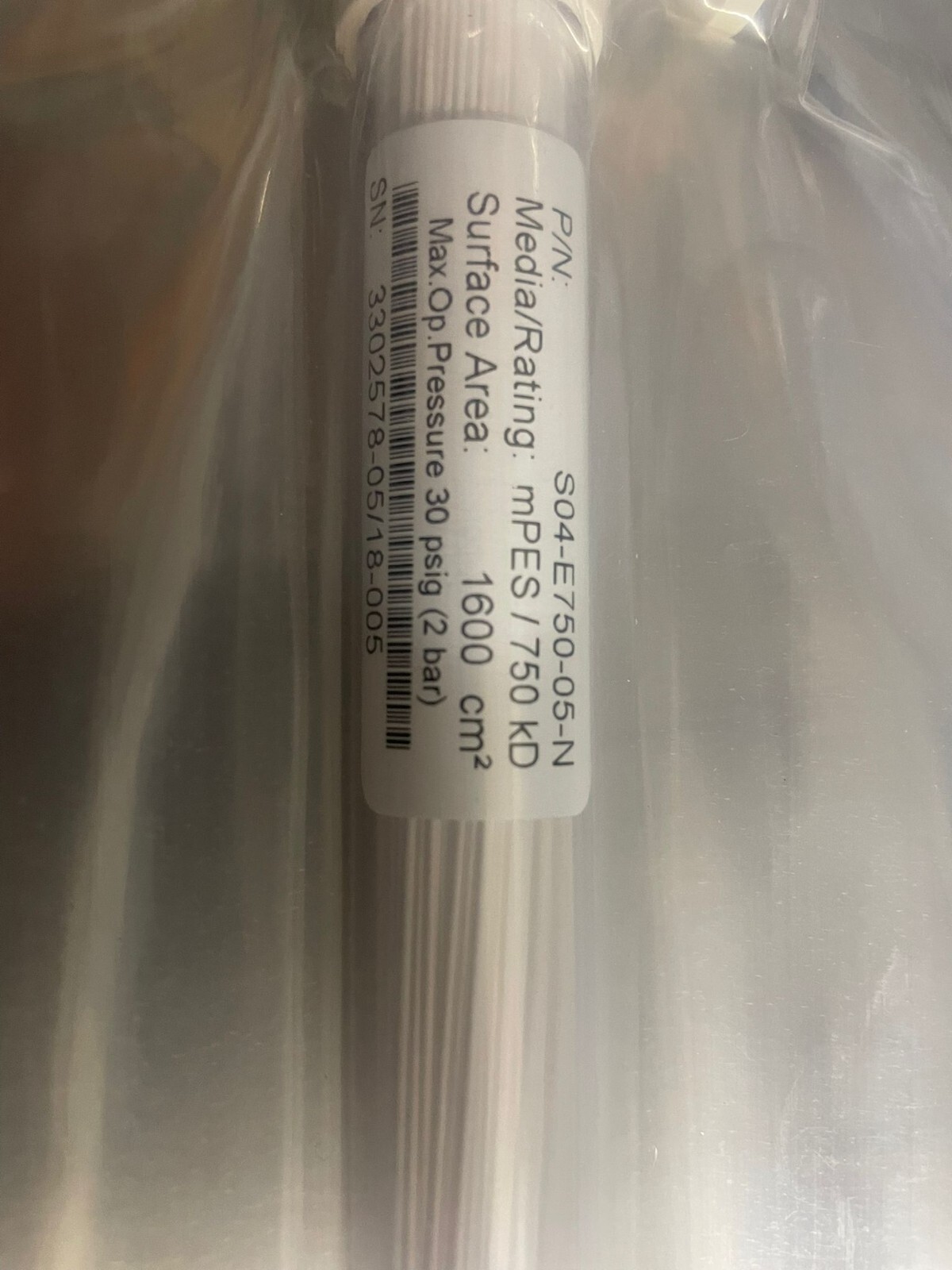 MINIKROS SAMPLER 41.5CM 750K MPES 0.5MM 3/4TC X 3/4TC Repligen S04-E750-05-N