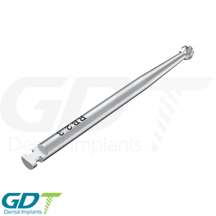3 Round Burrs Drills Ø2.3mm Dental Im plant Israel Made Sur gical Tool GDT Brand