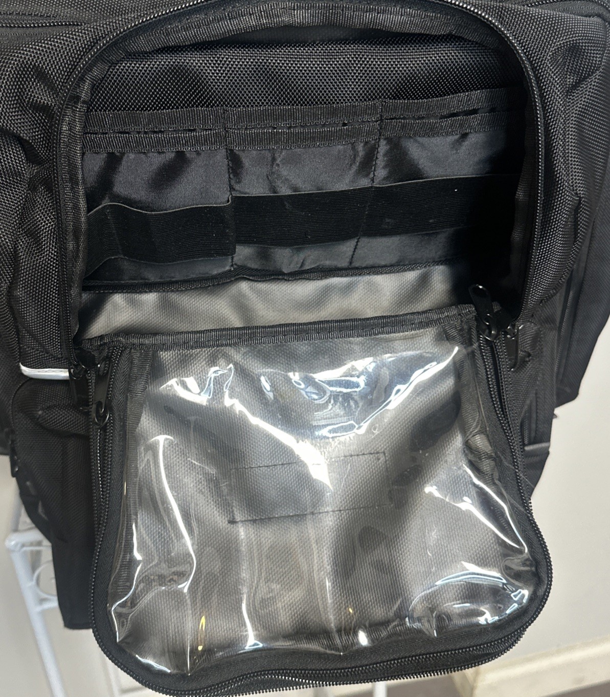 Medpac Professional Medical Bag Black Backpack First Aid Trauma #10370B BacPac