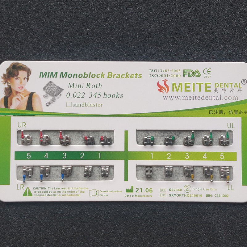 10 Sets Dental Brackets Ortodoncia Braces For Teeth 018 022 Roth Mbt Edgewise
