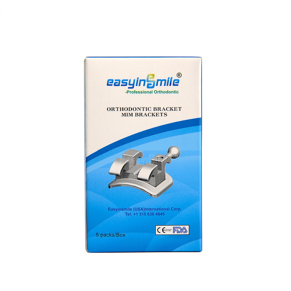 10Pks Orthodontic Bracket Mini Braces MBT/Roth 022 Dental Metal Braces 3/345Hook