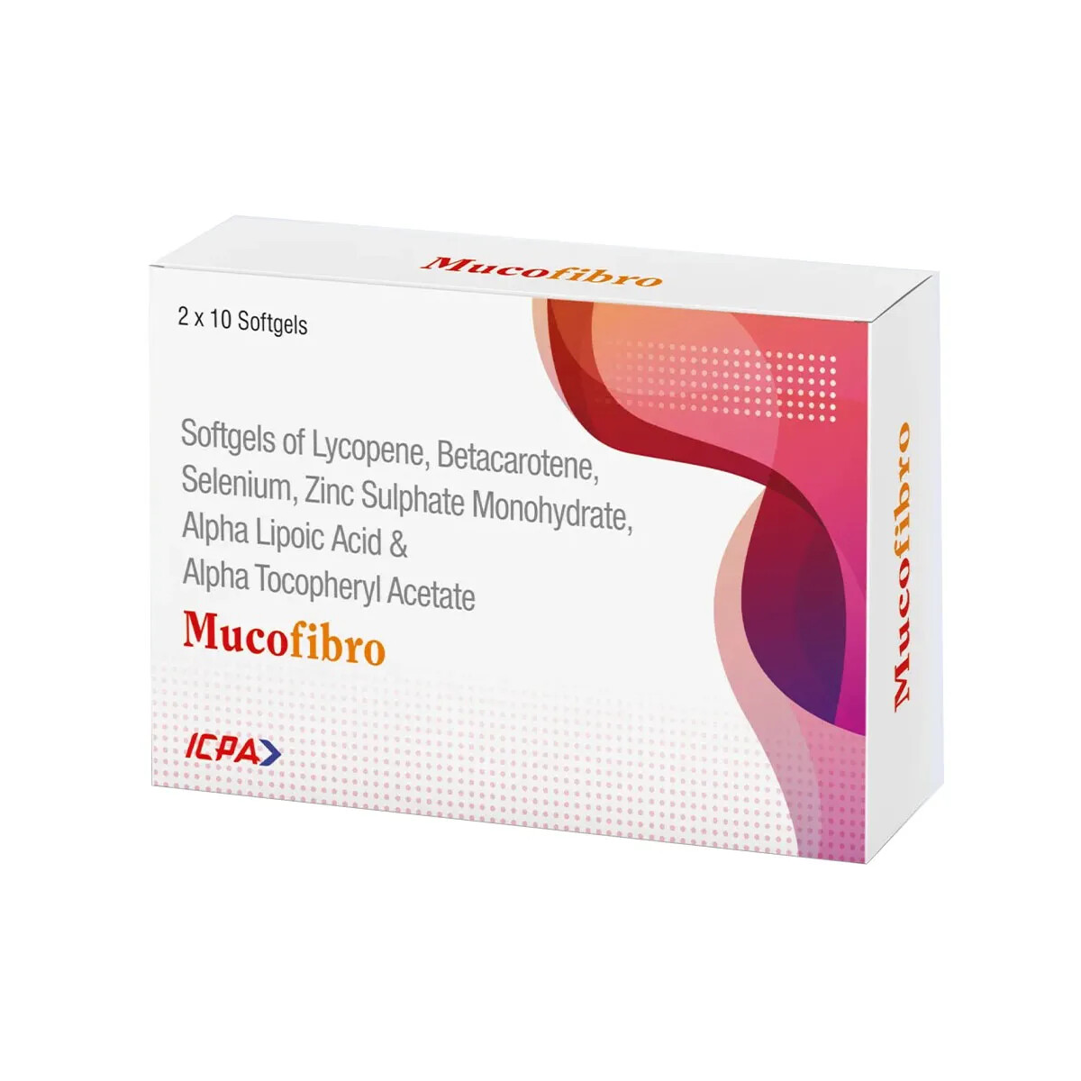 ICPA Mucofibro Softgel Capsules Mucofibro Softgel Capsules enhance oral health