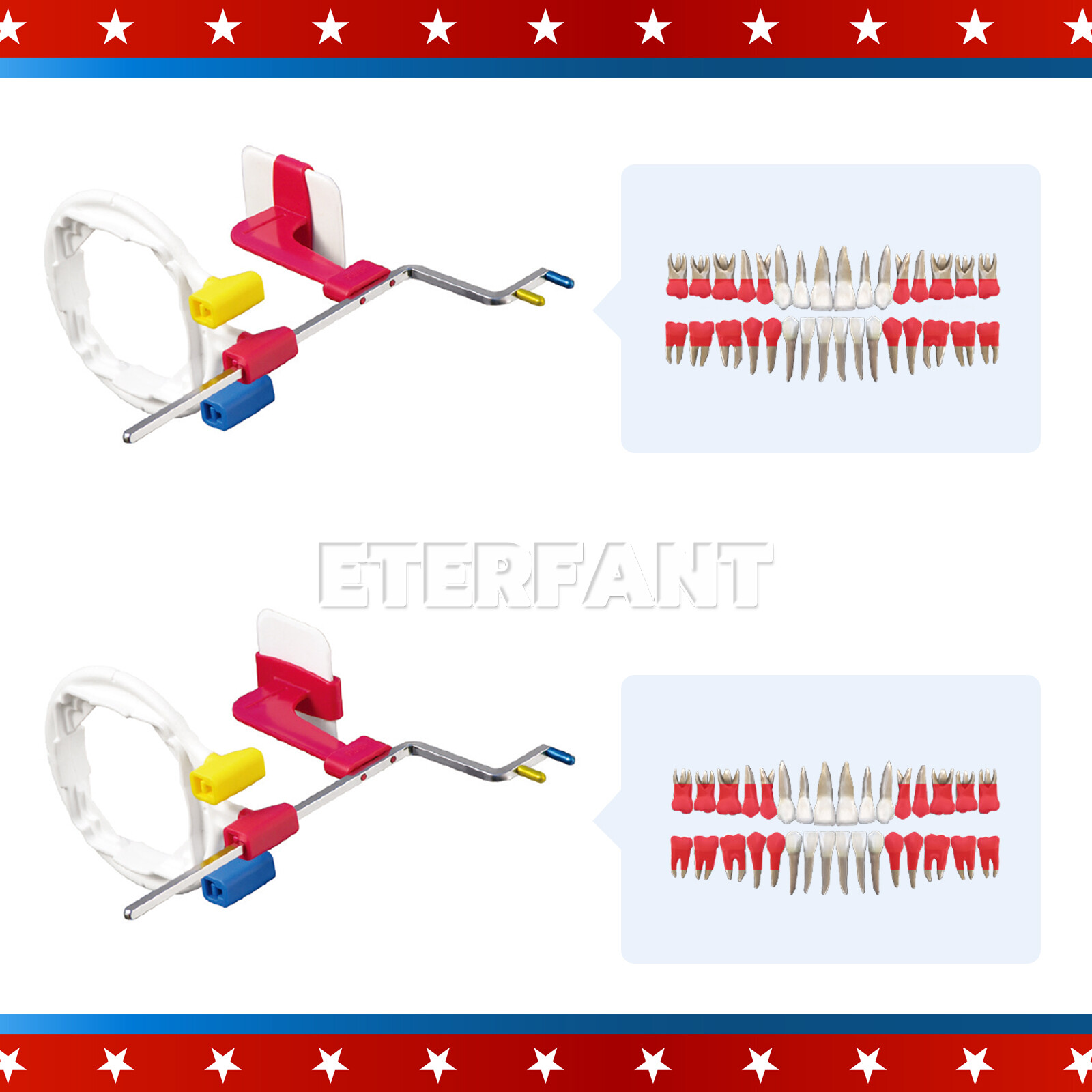 10xUniversal Aiming Arm Color Coded Rinn XCP-ORA Style X-Ray Positioning System