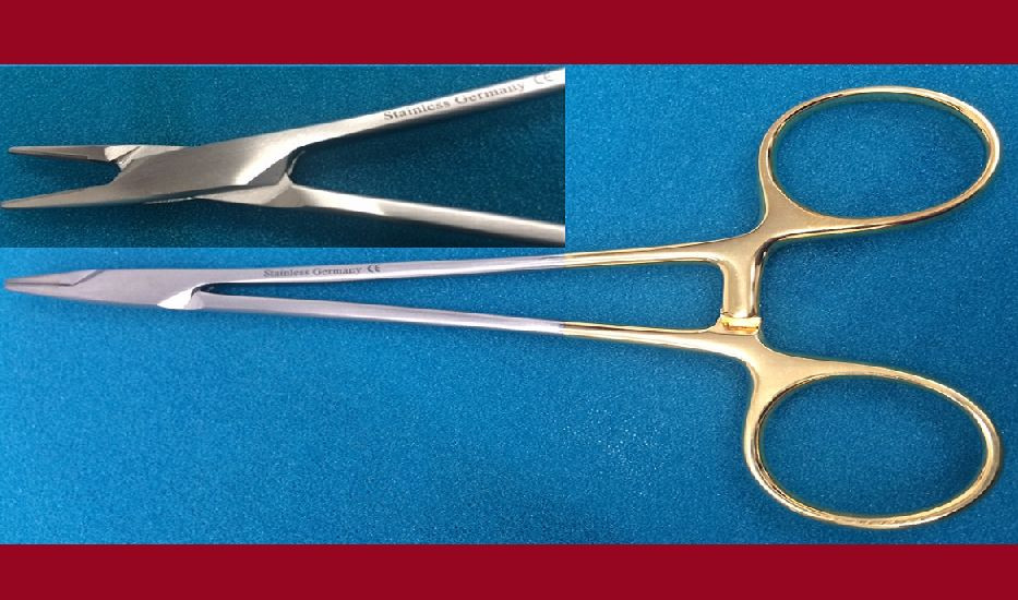 TC Mayo Hegar Needle Holder Serrated 6″ Sugrical Dental Instruments Germany SS