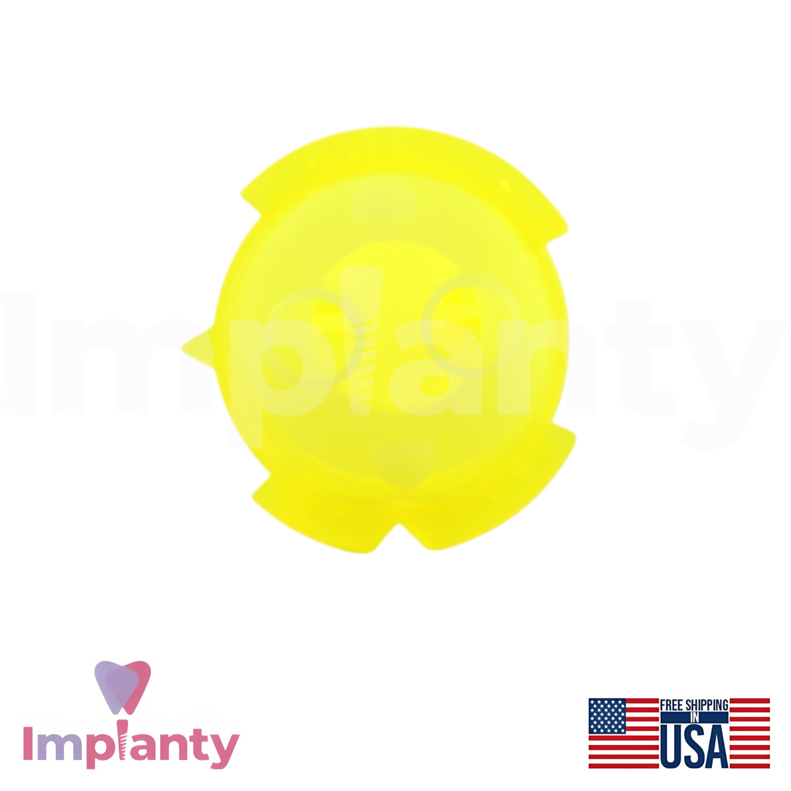 50x Medmix MIXPAC™ Yellow Vmix™ Dental Mixing Tips D Outlet Ø4.2mm Diameter