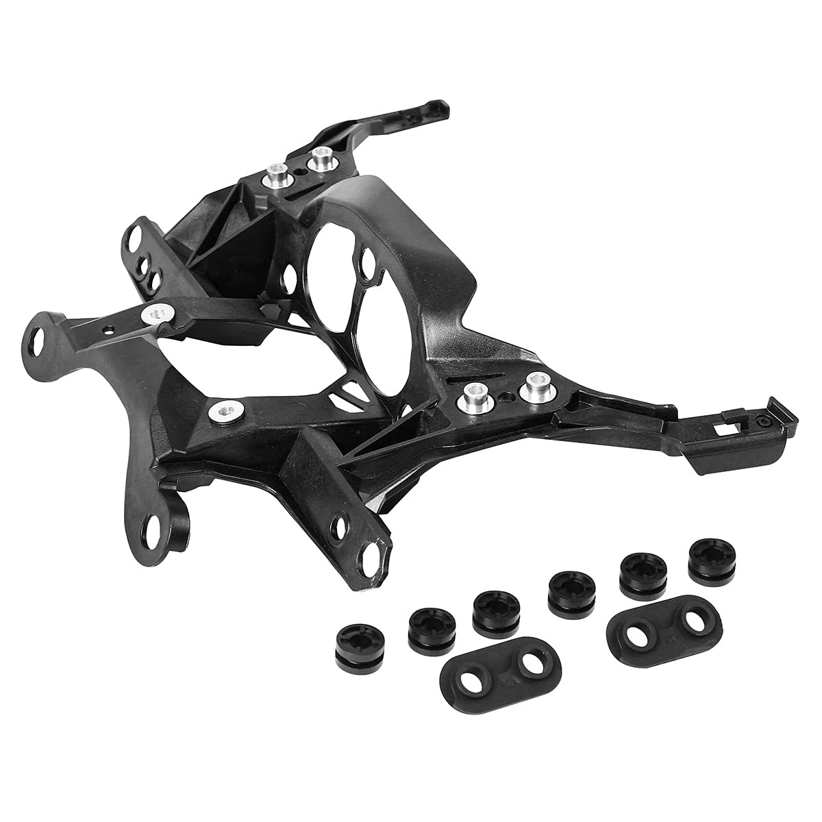 Front Upper Fairing Stay Bracket For YZF R1 2015-2025 Black ABS Plastic