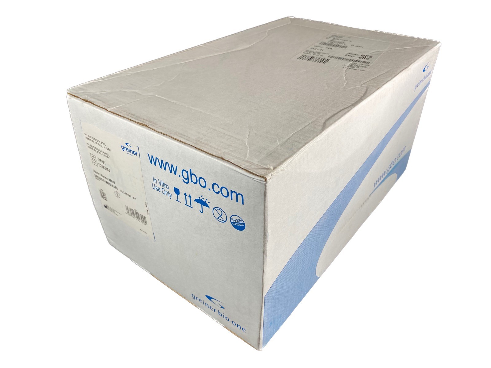 GREINER BIO-ONE Masterblock 96-Well Plates 0.5mL V-Bottom 786201 (72/cs)