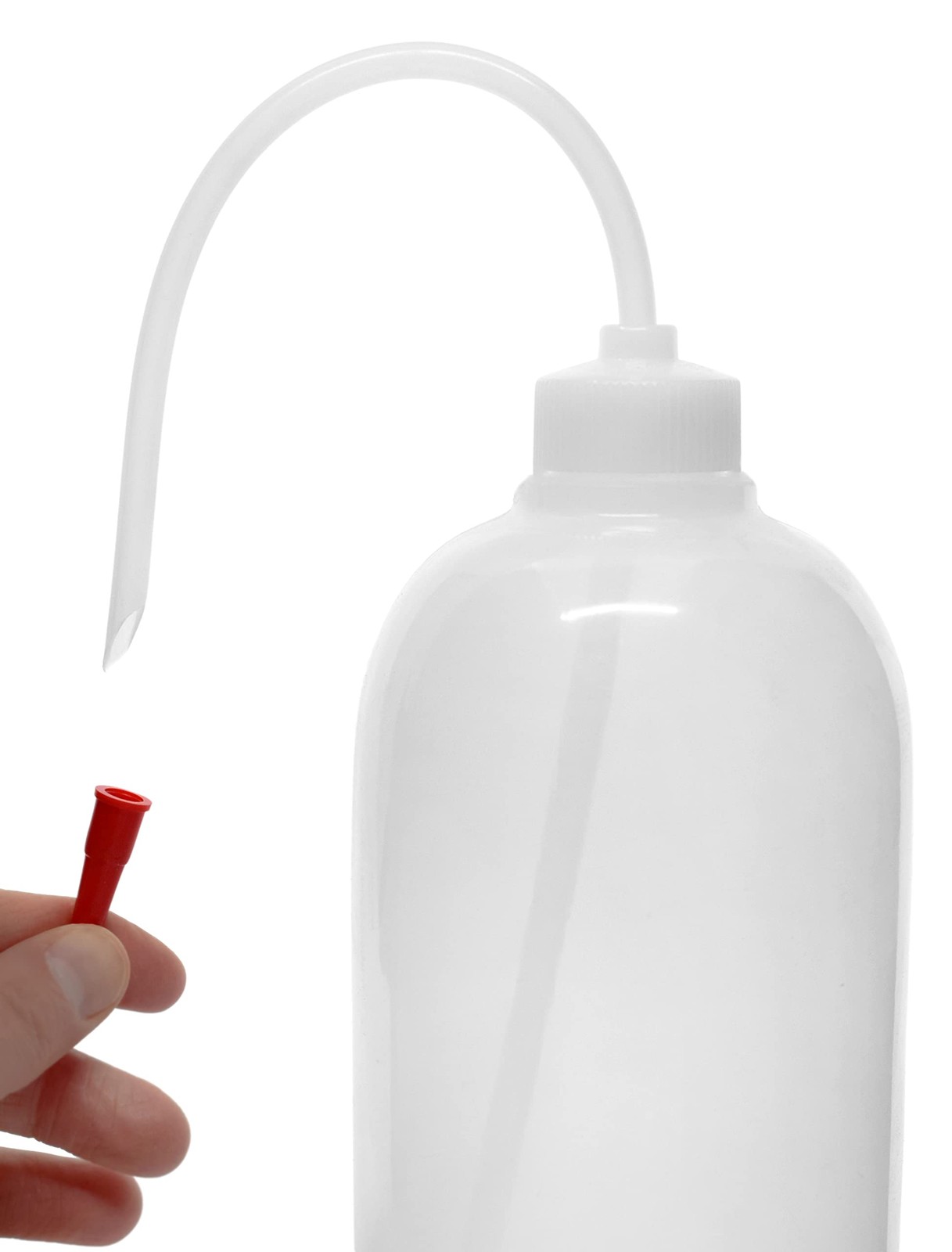 Translucent Polyethylene Wash Bottle 1000ml | Unbreakable, Screw Cap, Flexibl…