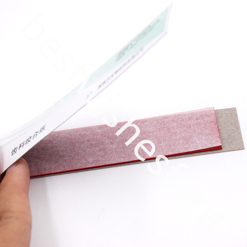 Dental Red Thin Strips Articulating Paper 10 Sheets/Book 20 Books/Box Practical
