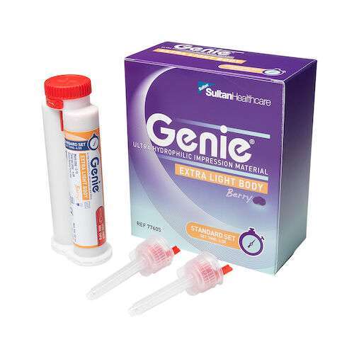 Genie VPS X-Light Body, Standard Set Berry Flavor, Red 2x 50ml Cartridges w/Tips