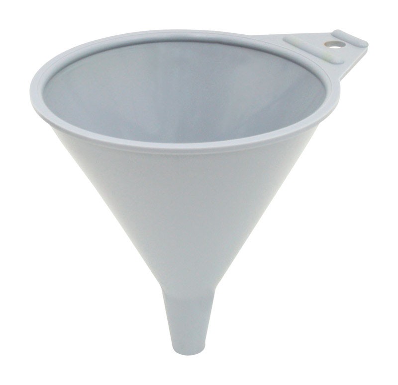 Flotool 05007 Gray Plastic Capacity 8 oz. Funnel Small (Pack of 25)