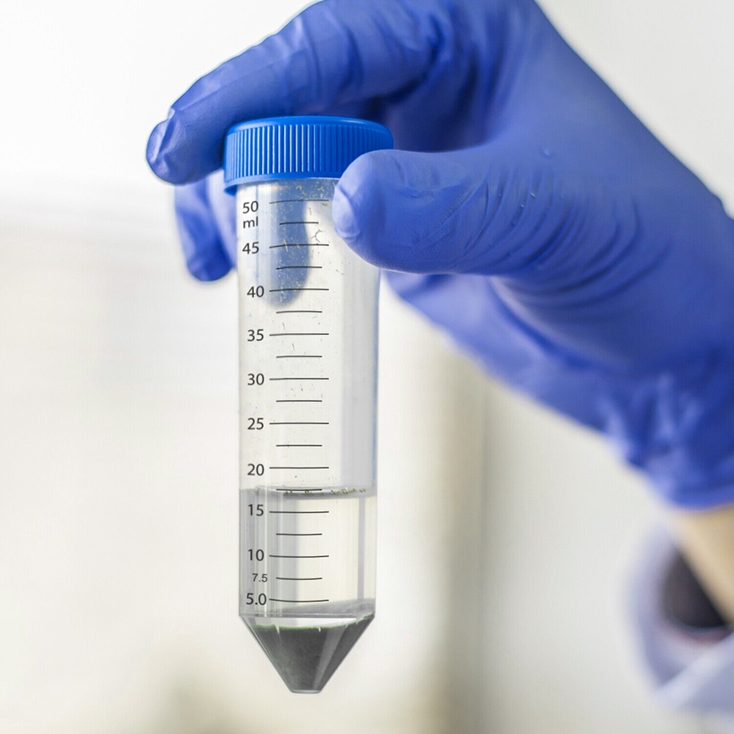 50mL Centrifuge Tube,Sterile,Conical Tube PP,Vial Test Tube,Mark for Agar Slants