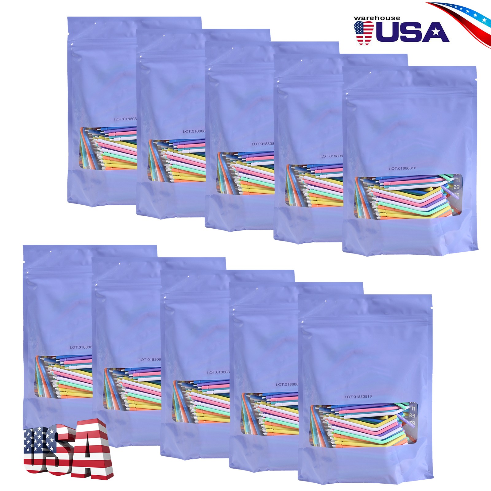 2500pcs Dental Air Water Syringe Tips Disposable Spray Tips Triple Nozzles Tubes