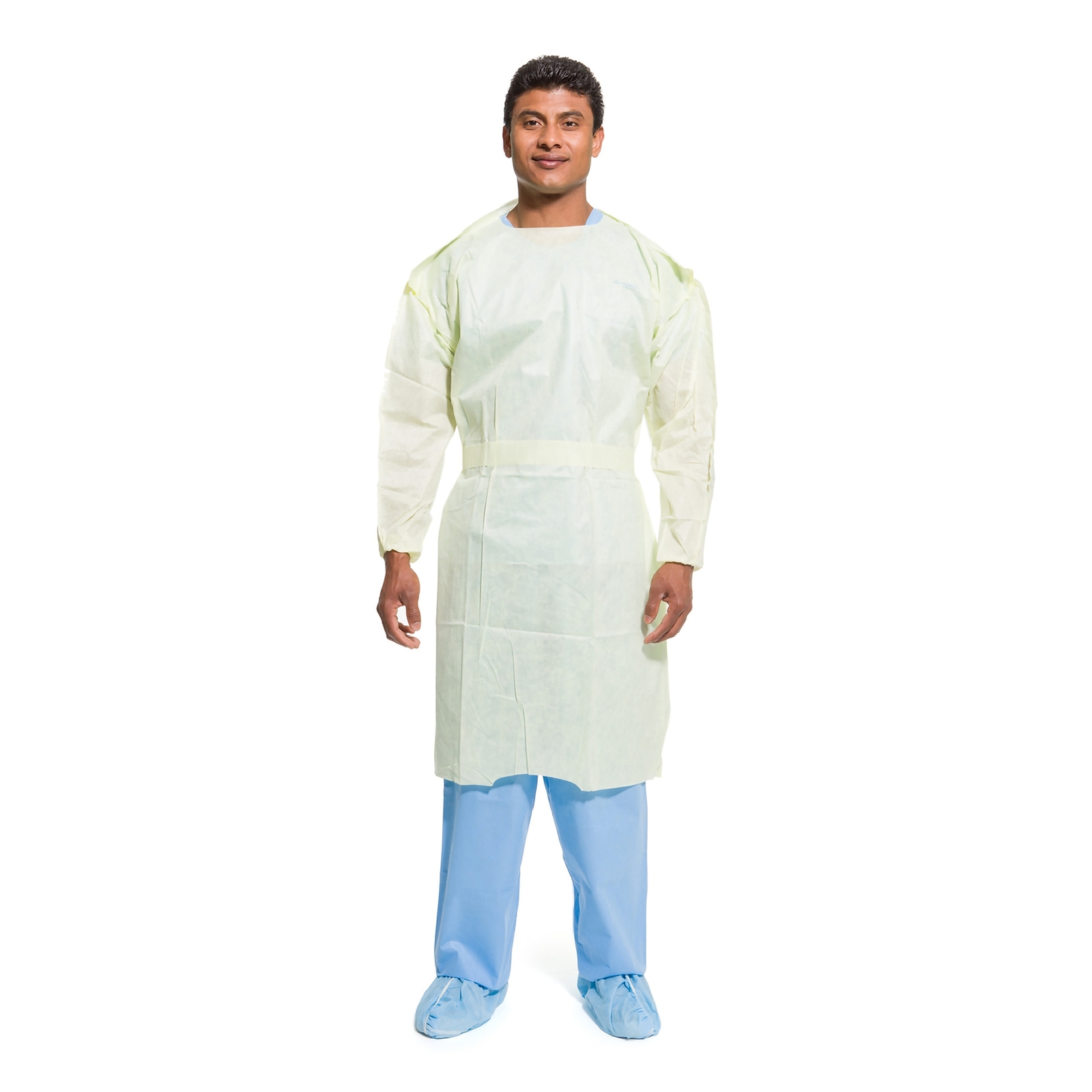 Halyard Tri-Layer Disposable SMS Protective Procedure Gown Large 100 per Case