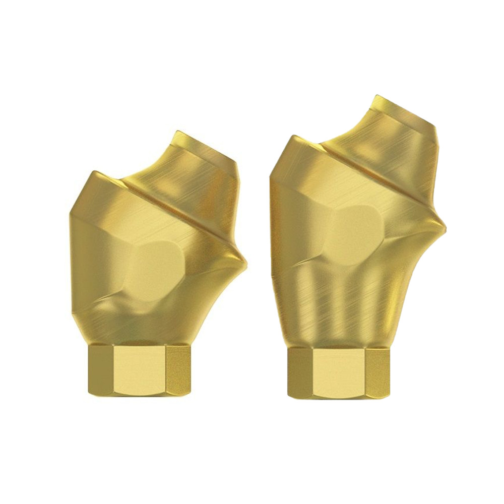 1x Plastic Sleeve Set Conical Angulated 30° Abutment Multi-Unit 1.6 RP Ø4.3-5.0