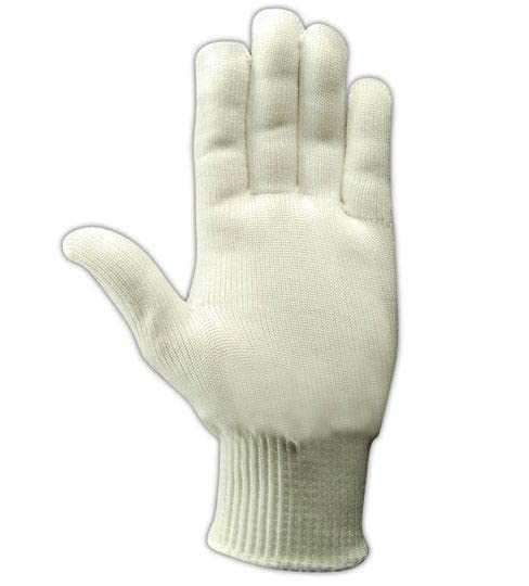 Magid Knitmaster 13Ny Nylon Glove Knit Wrist Cuff 9.5 Length Large 24 Pair