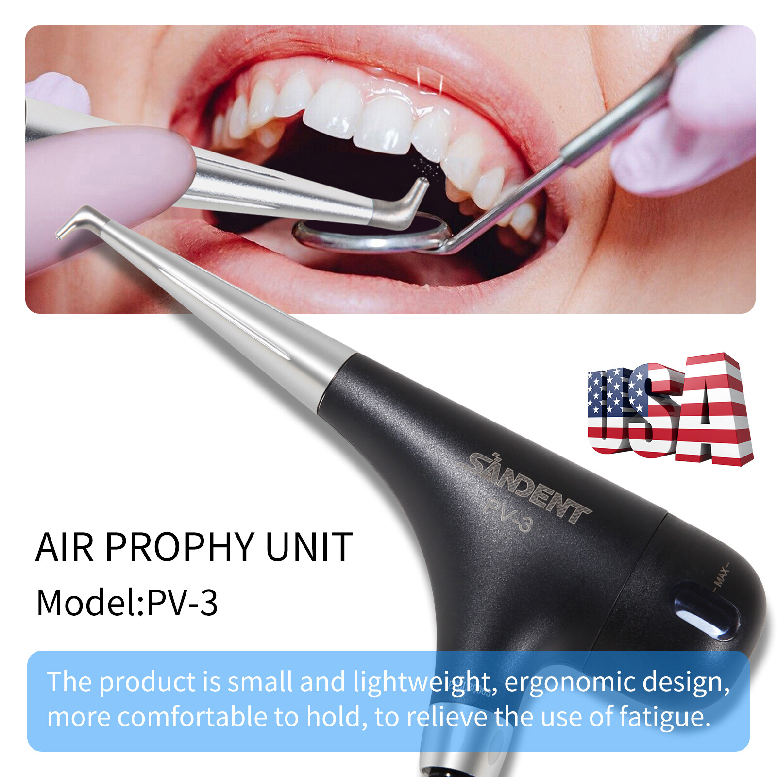 Dental 20:1 Reduction Implant LED Fiber Optic Contra Angle Handpiece Fit NSK MAX