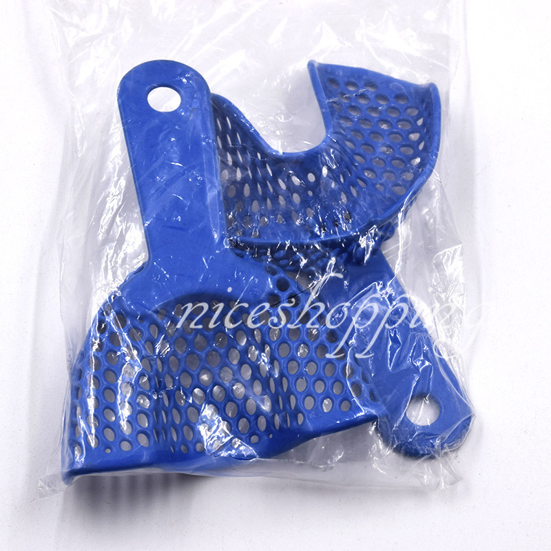 10 Pairs Dental Plastic-Steel Impression Trays Small S Size Upper + Lower