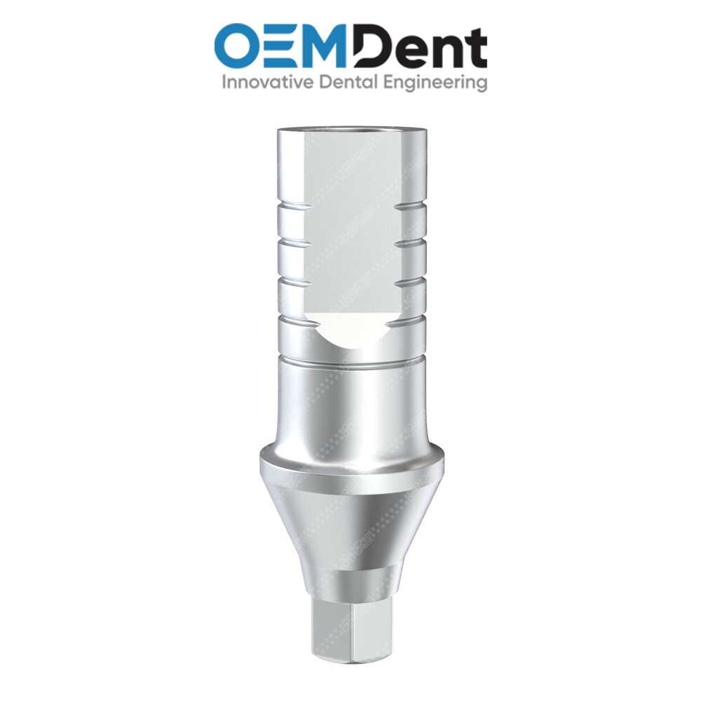x5 Straight Shoulder Abutment Conical Connection NP Nobel Active®️ Compatible