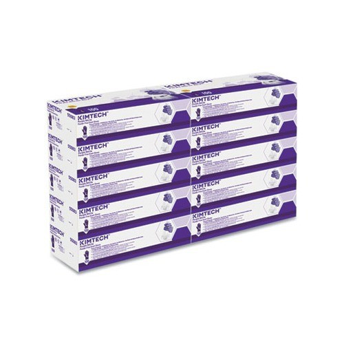 Kimtech 55083 Large Purple Nitrile Exam Gloves Box of 1000 Gloves expires 2028