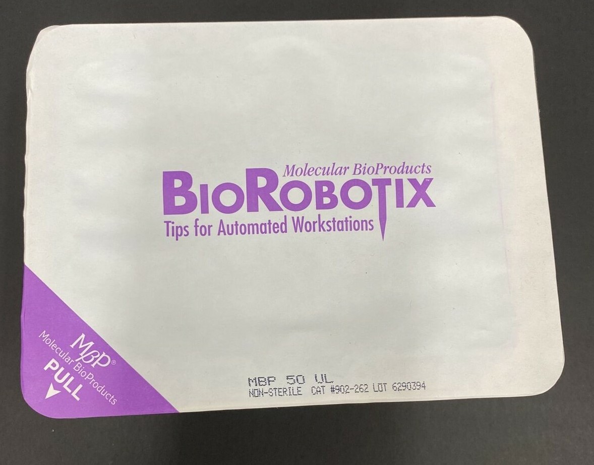 Molecular Bioproducts Pipette Tips 50 ul 10 Racks with 96 Tips Each